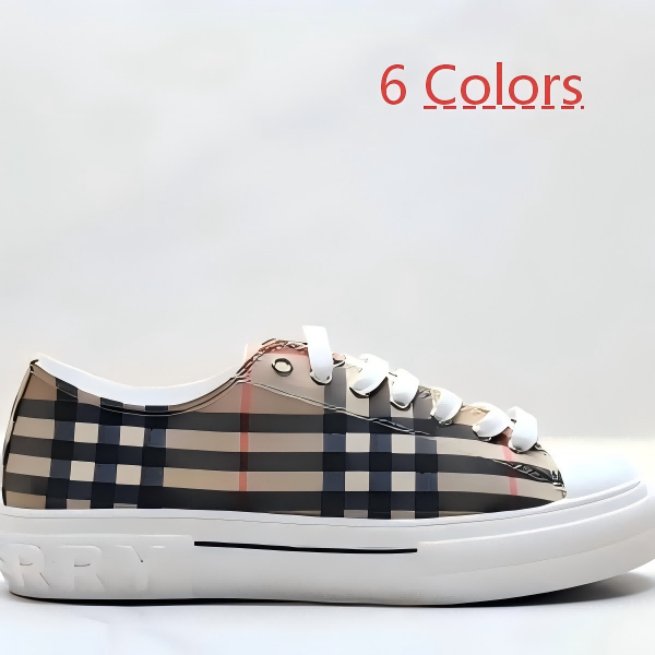 Burberry Check Nylon Blend Sneakers CA80330121