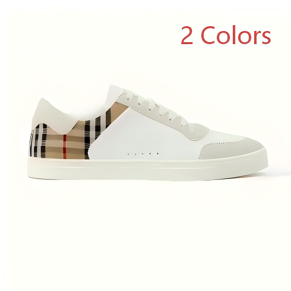 Burberry Suede and Check Sneakers CB20330051