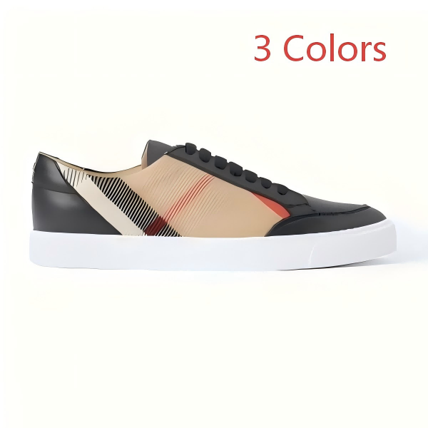 Burberry Check and Leather Sneakers CB30330181