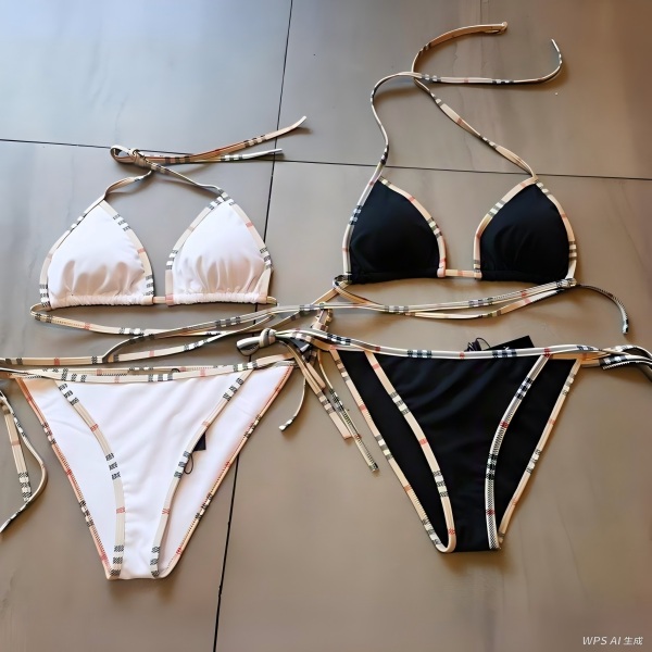 Burberry Check Triangle Bikini AO55040041