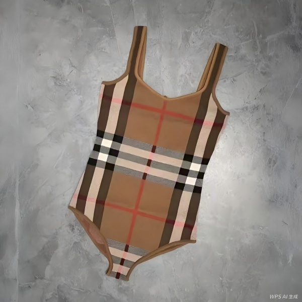 Burberry Check Bodysuit AO70040007