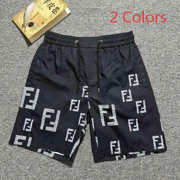 Fendi Men’s FF Monogram Drawstring Shorts AO70031002