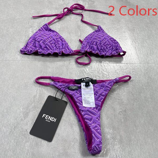 Fendi x SKIMS Reversible Two-Piece Triangle Bikini Set AO55031054