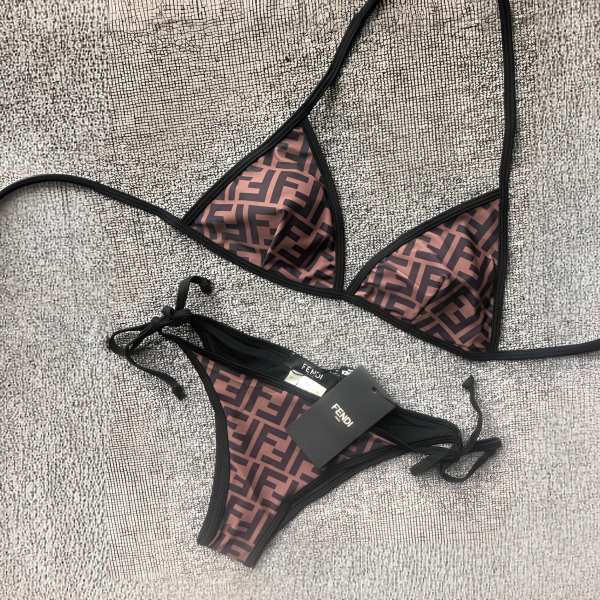 Fendi Lycra Bikini with FF Motif AO55031039
