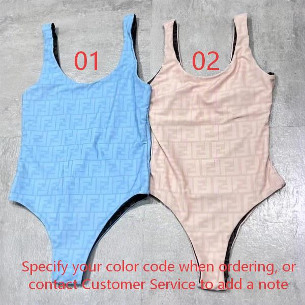Fendi Reversible FF Monogram One-Piece Swimsuit AO70031017