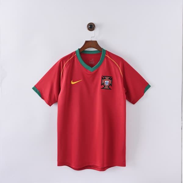 Portugal 06/07 Home Jersey F011040306