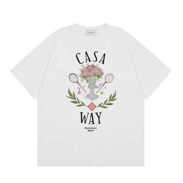 Casablanca Casa Way Flower Vase T-Shirt AO55046238
