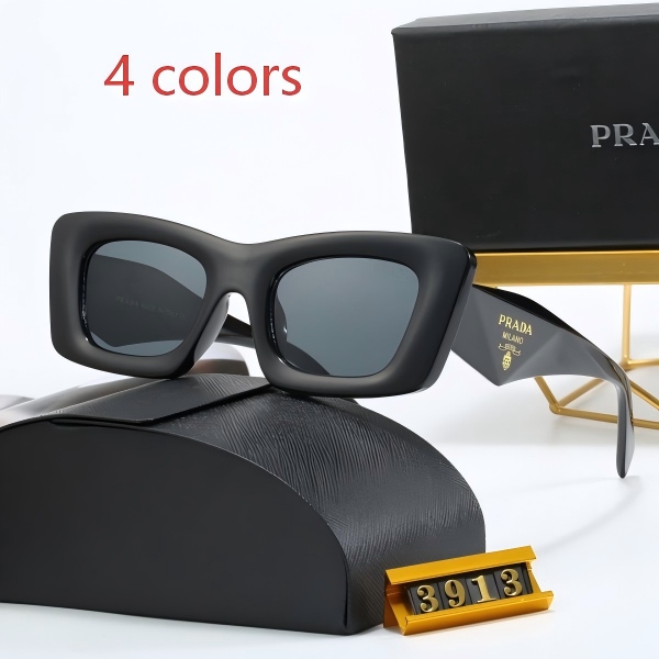 Prada 3913 Symbole Rectangular Sunglasses DO50101007